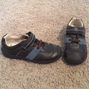 Pediped Flex Fit Boy’s Leather Sneakers